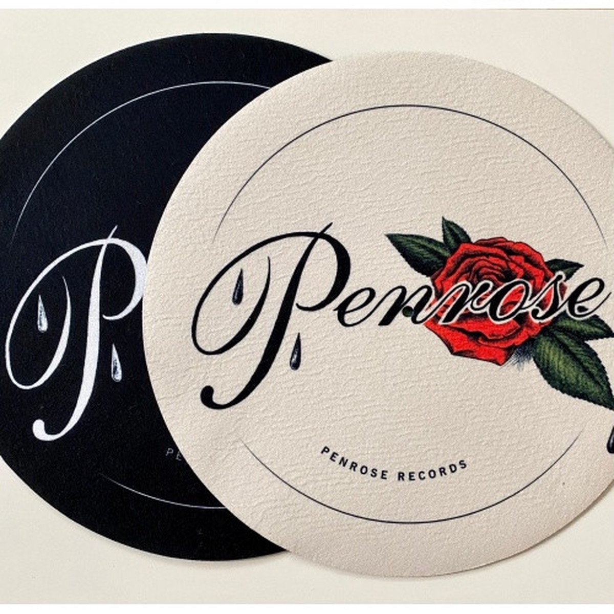 Penrose Records – Logo (Double Sided) – Single Slipmat