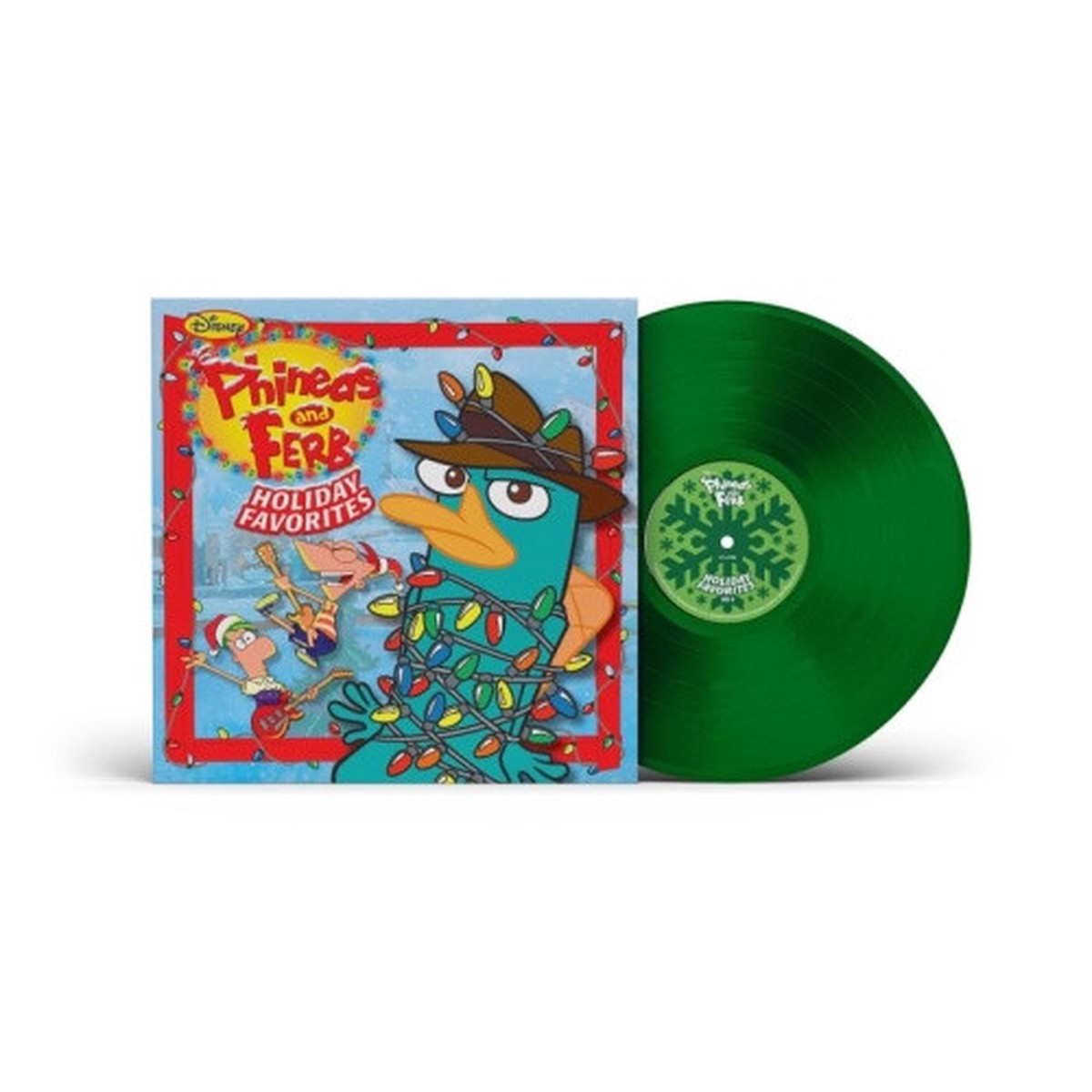 Phineas & Ferb – Holiday Favorites – LP Colored Vinyl