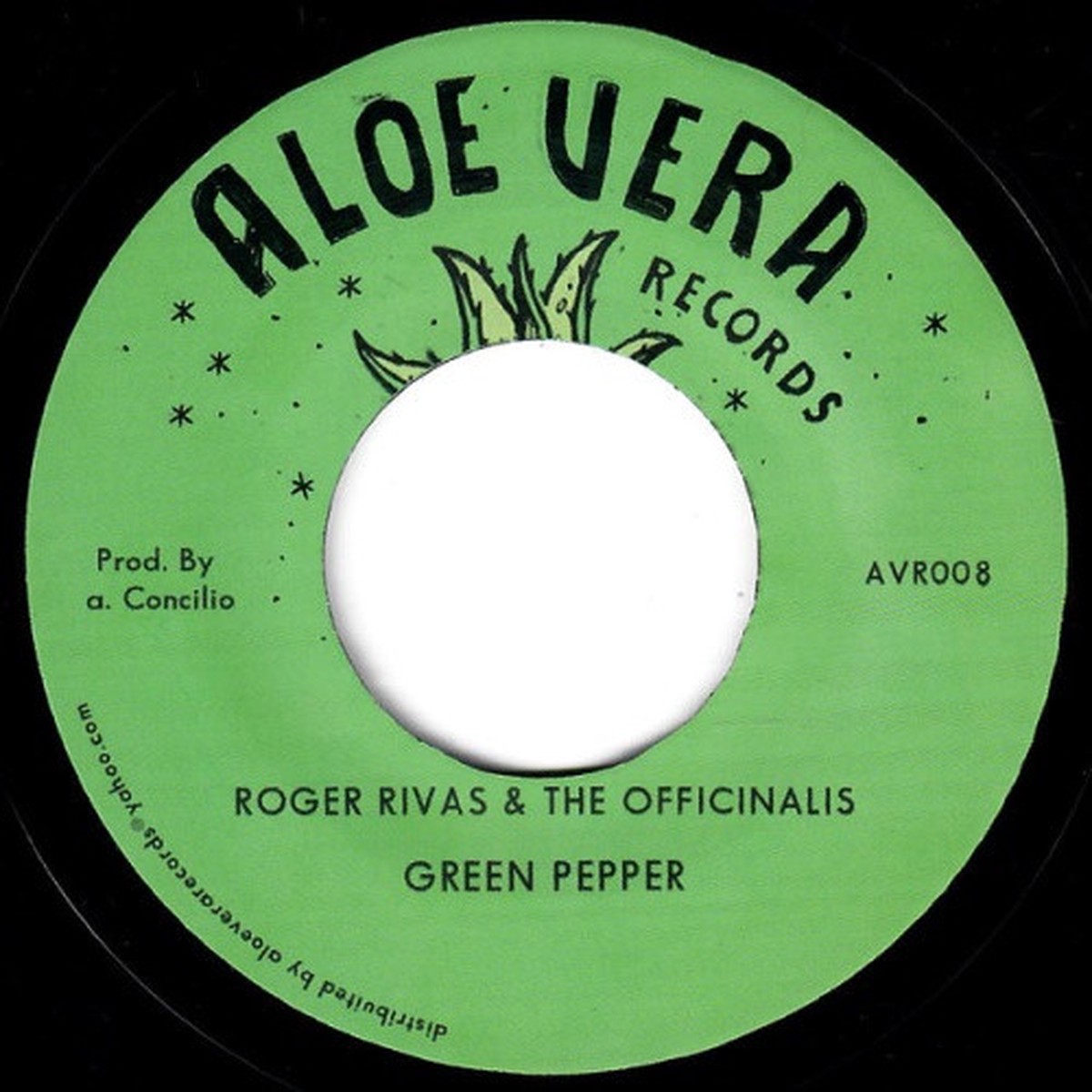 Roger Rivas & The Officinalis – Green Pepper – 7″ Vinyl