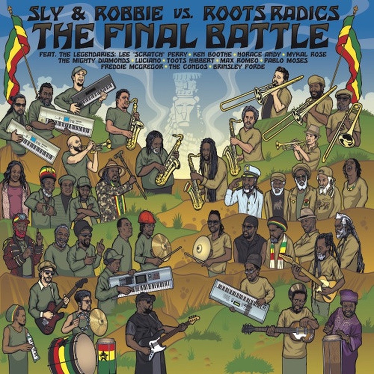 Sly & Robbie Vs Roots Radics – The Final Battle RSD – LP Colored Vinyl