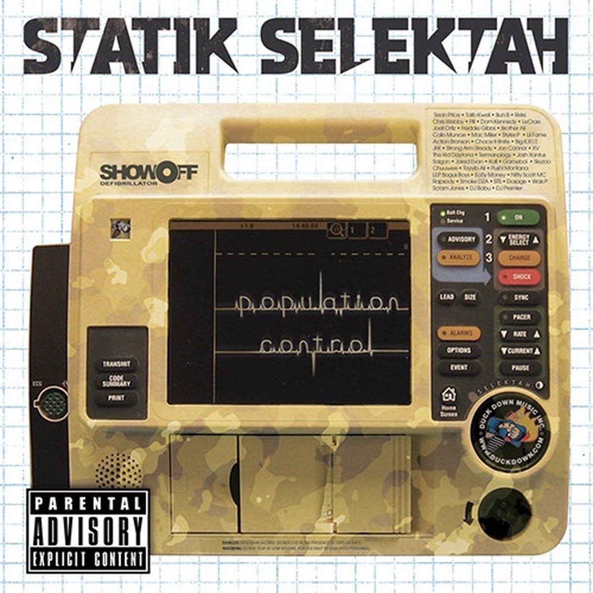 Statik Selektah – Population Control – 2x LP Vinyl