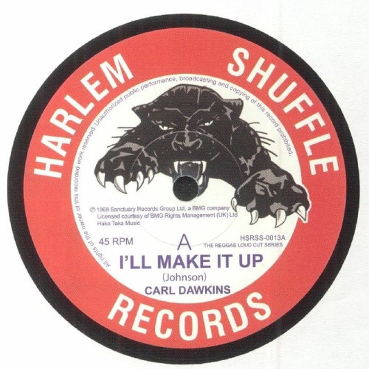 Carl Dawkins – Ill Make It Up / Hot And Sticky – 7″ Vinyl