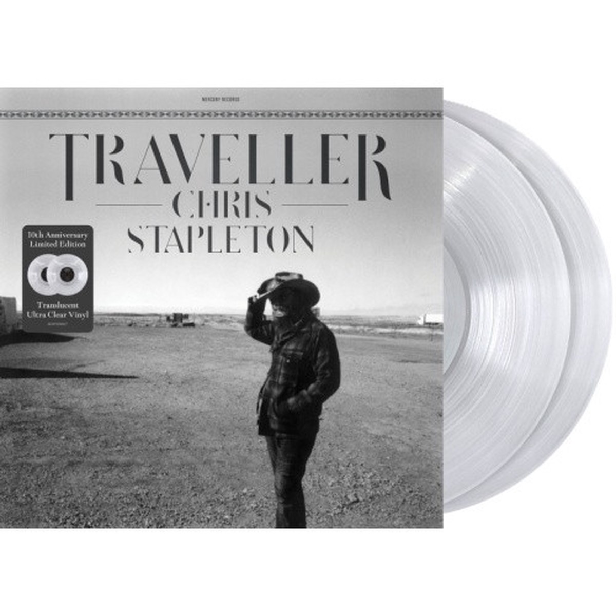 Chris Stapleton – Traveller (10th Anniversary) – 2x LP Clear Vinyl
