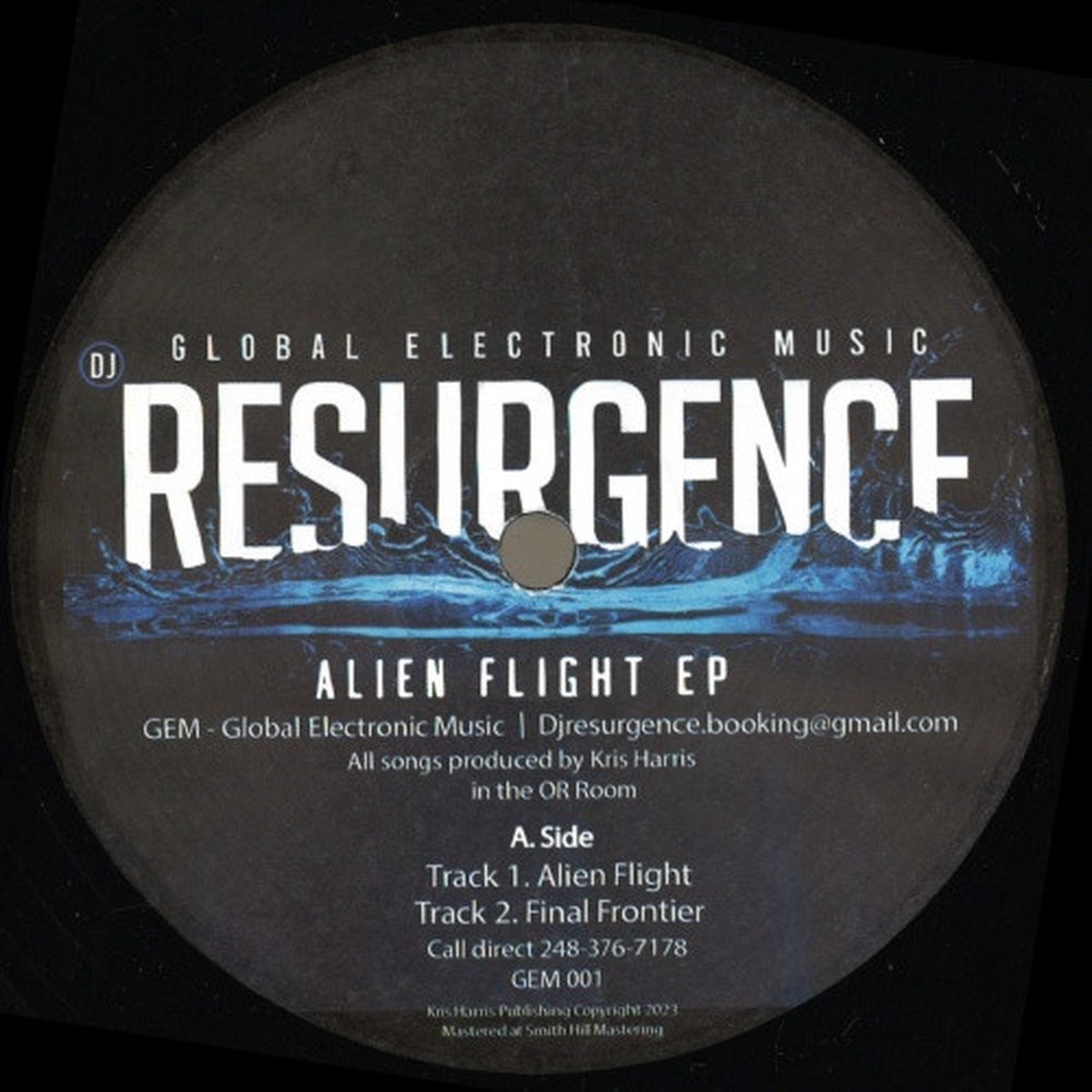 DJ Resurgence – Alien Flight Ep – 12″ Vinyl