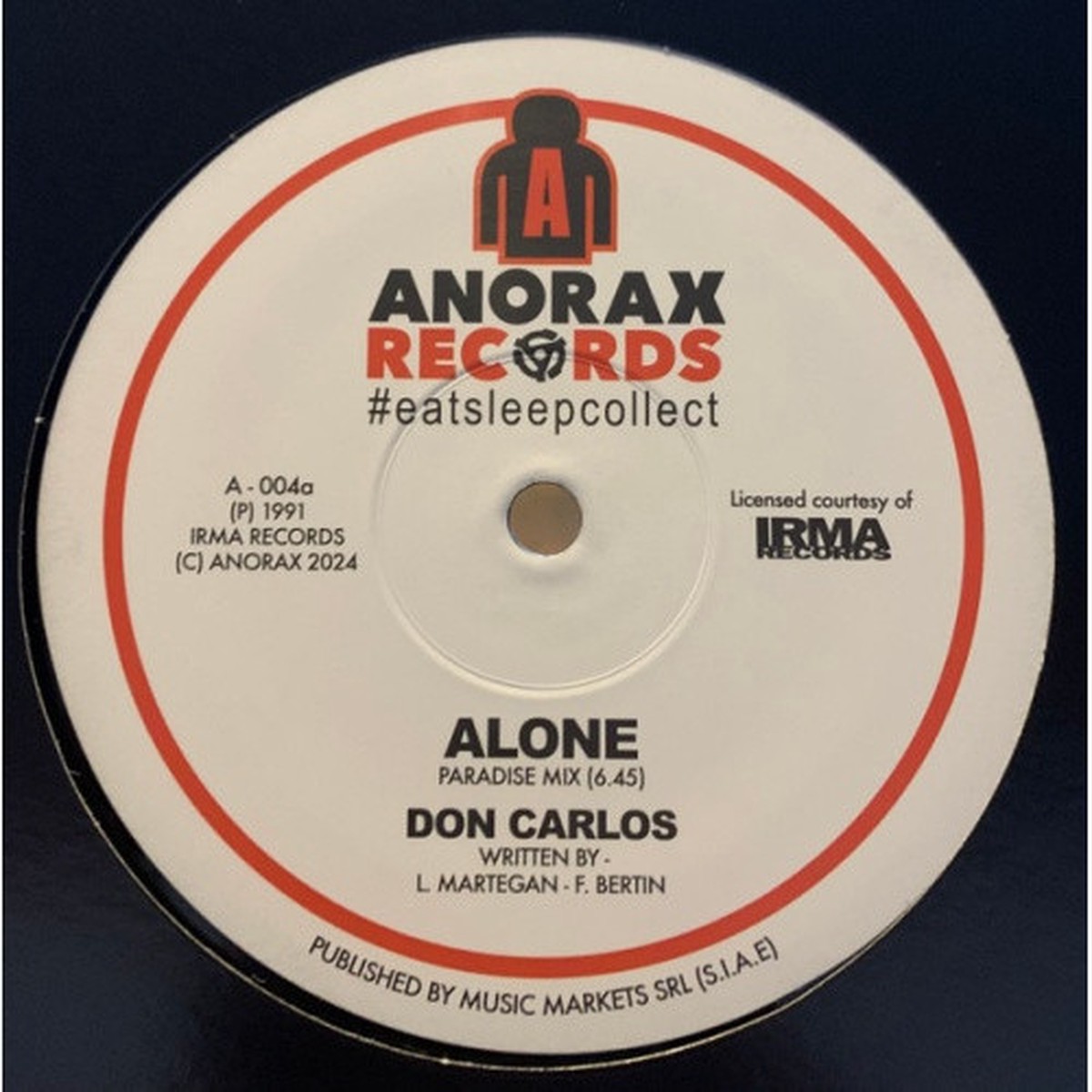 Don Carlos – Alone – 10″ Vinyl