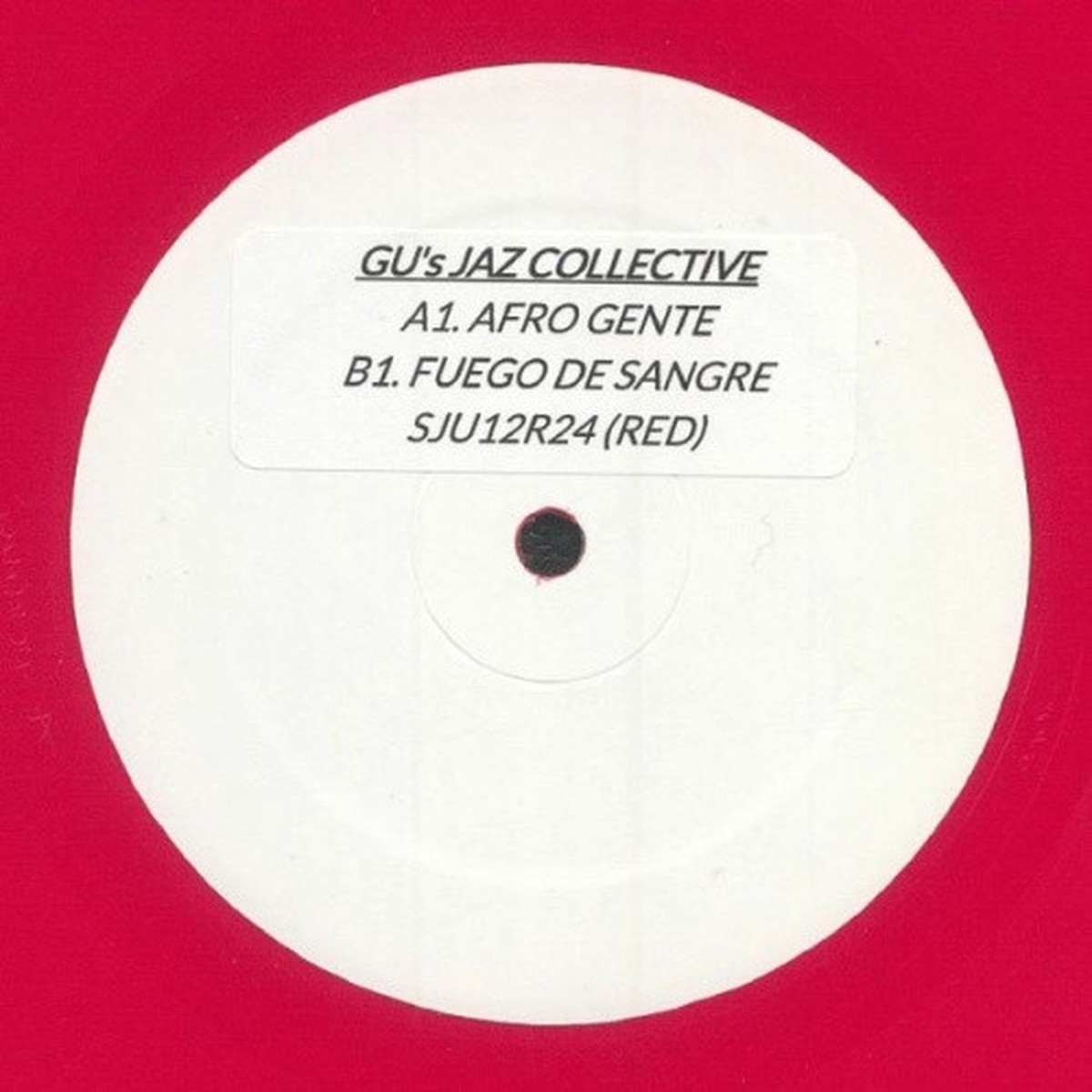 GU’s Jaz Collective – Afro Gente / Fuego De Sangre – 12″ Colored Vinyl