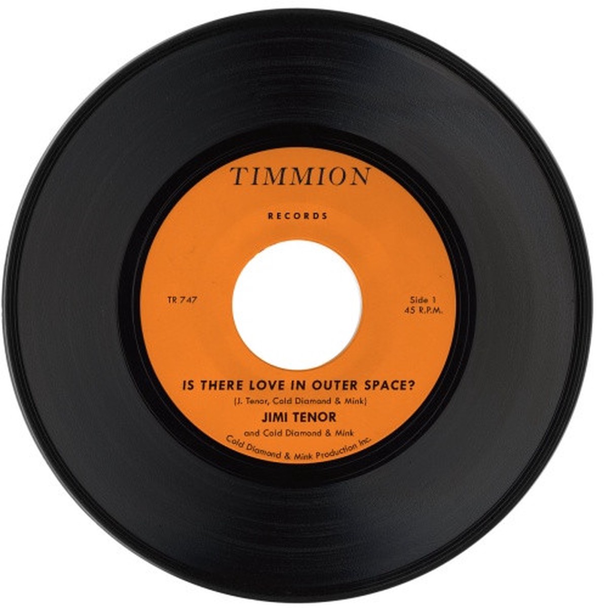 Jimi Tenor / Cold Diamond & Mink – Is There Love In Outer Space? / Orbiting Telesto – 7″ Vinyl
