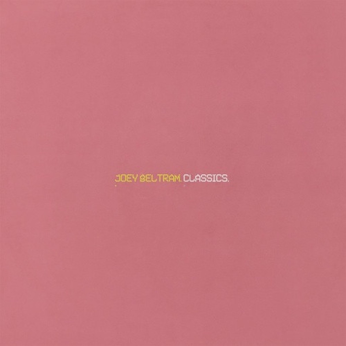 Joey Beltram – Classics – 2x LP Vinyl