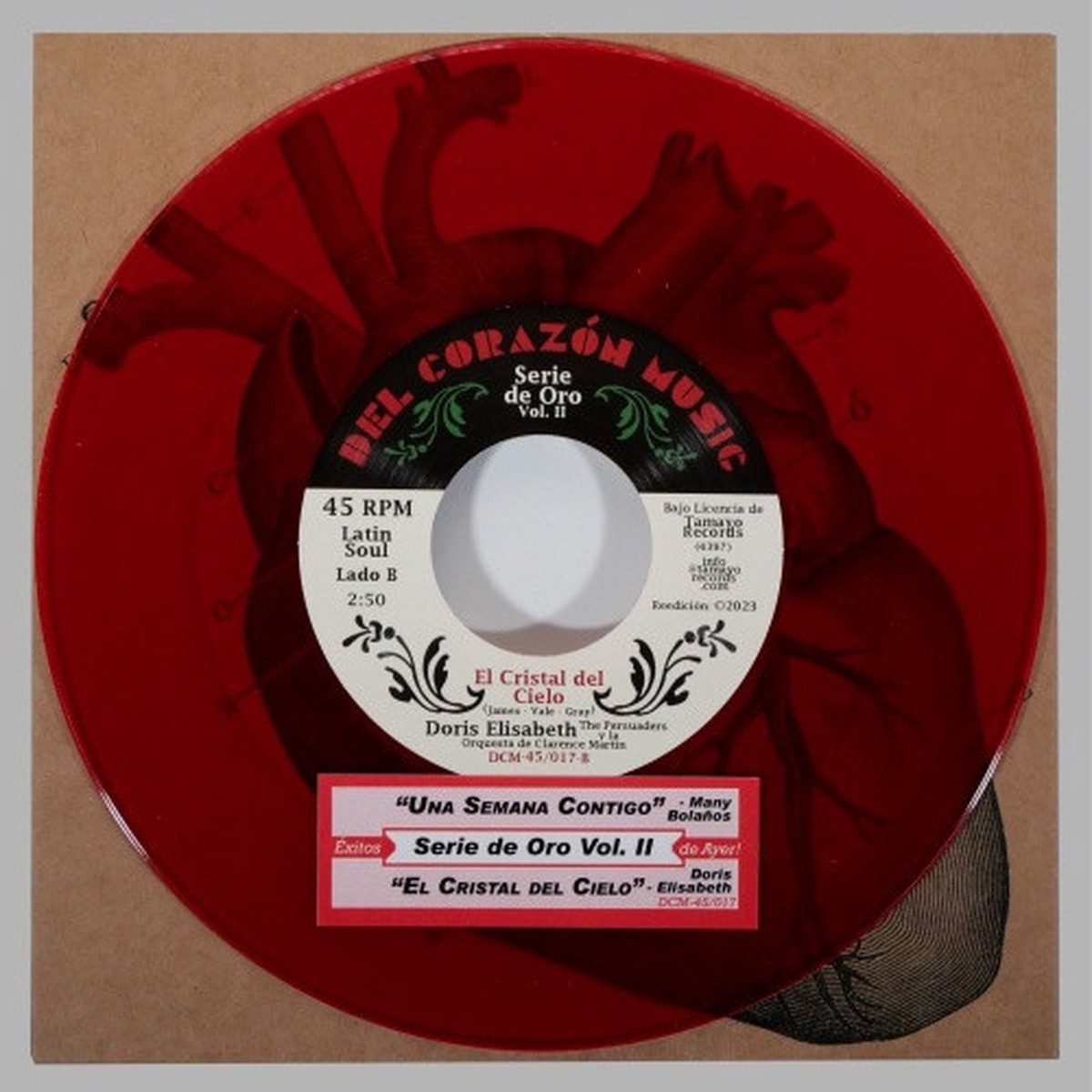 Many Boleros / Doris Elizabeth – Serie De Oro Vol. 2 – 7″ Colored Vinyl