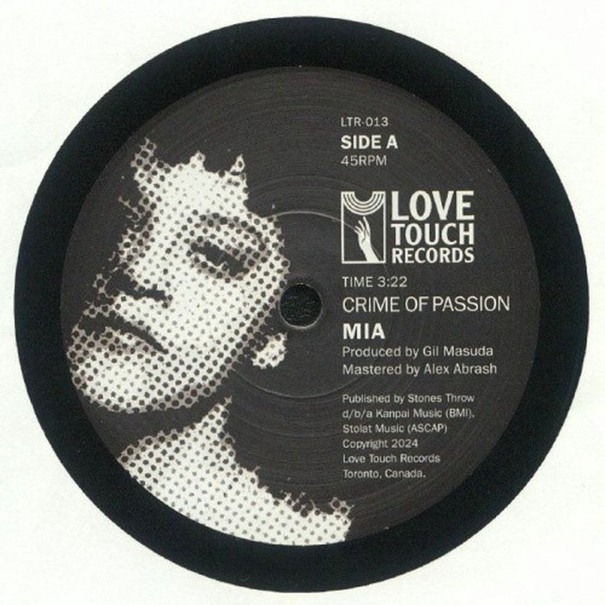 Mia – Crime Of Passion / Love Bug – 7″ Vinyl