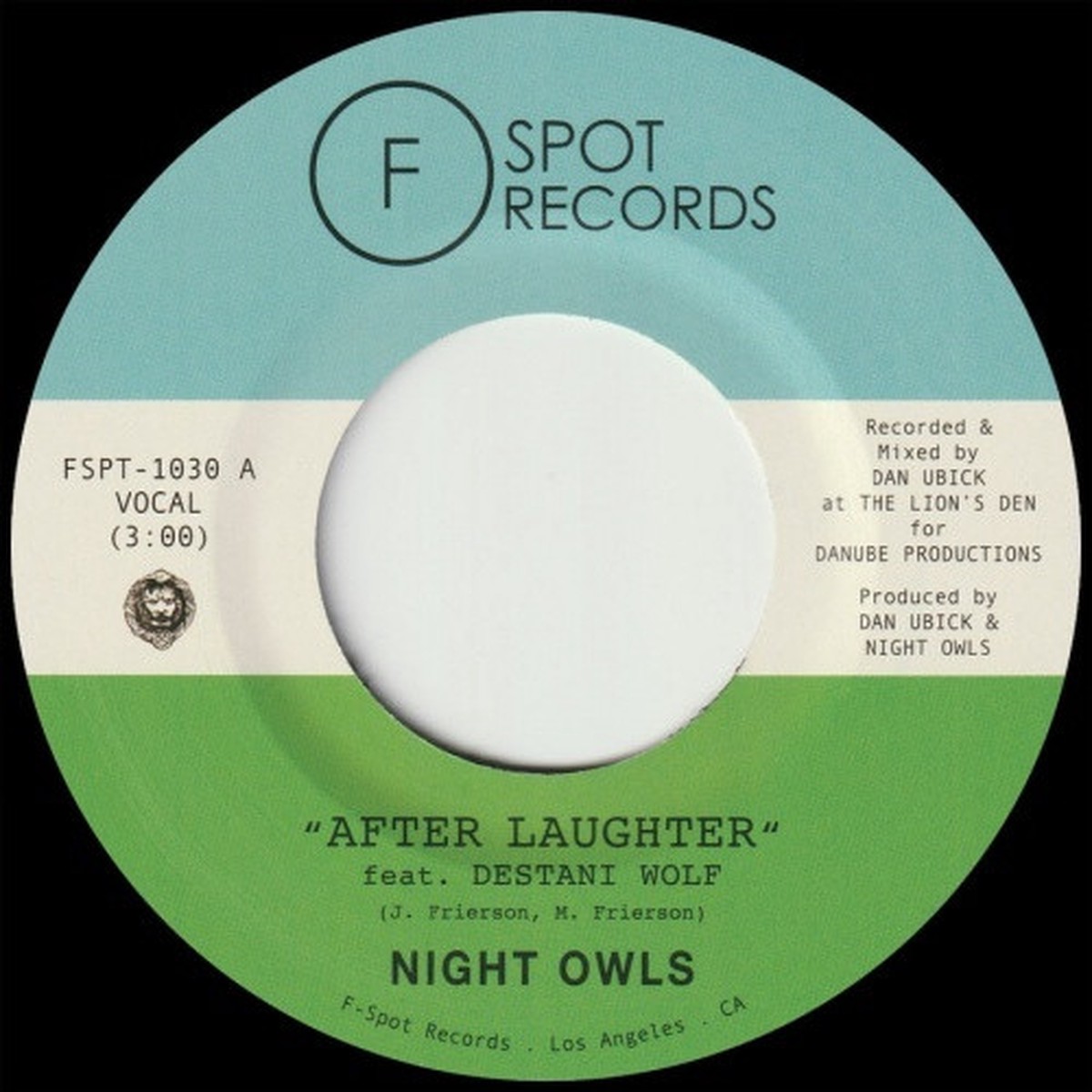 Night Owls – After Laughter / Didn’t I – 7″ Vinyl