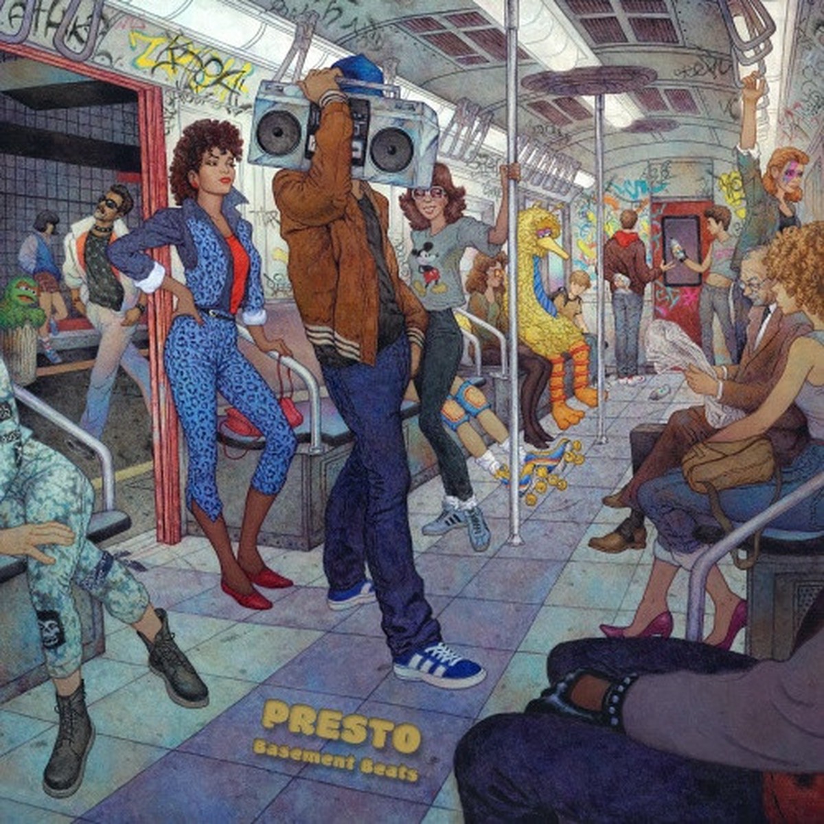 Presto – Basement Beats – LP Colored Vinyl