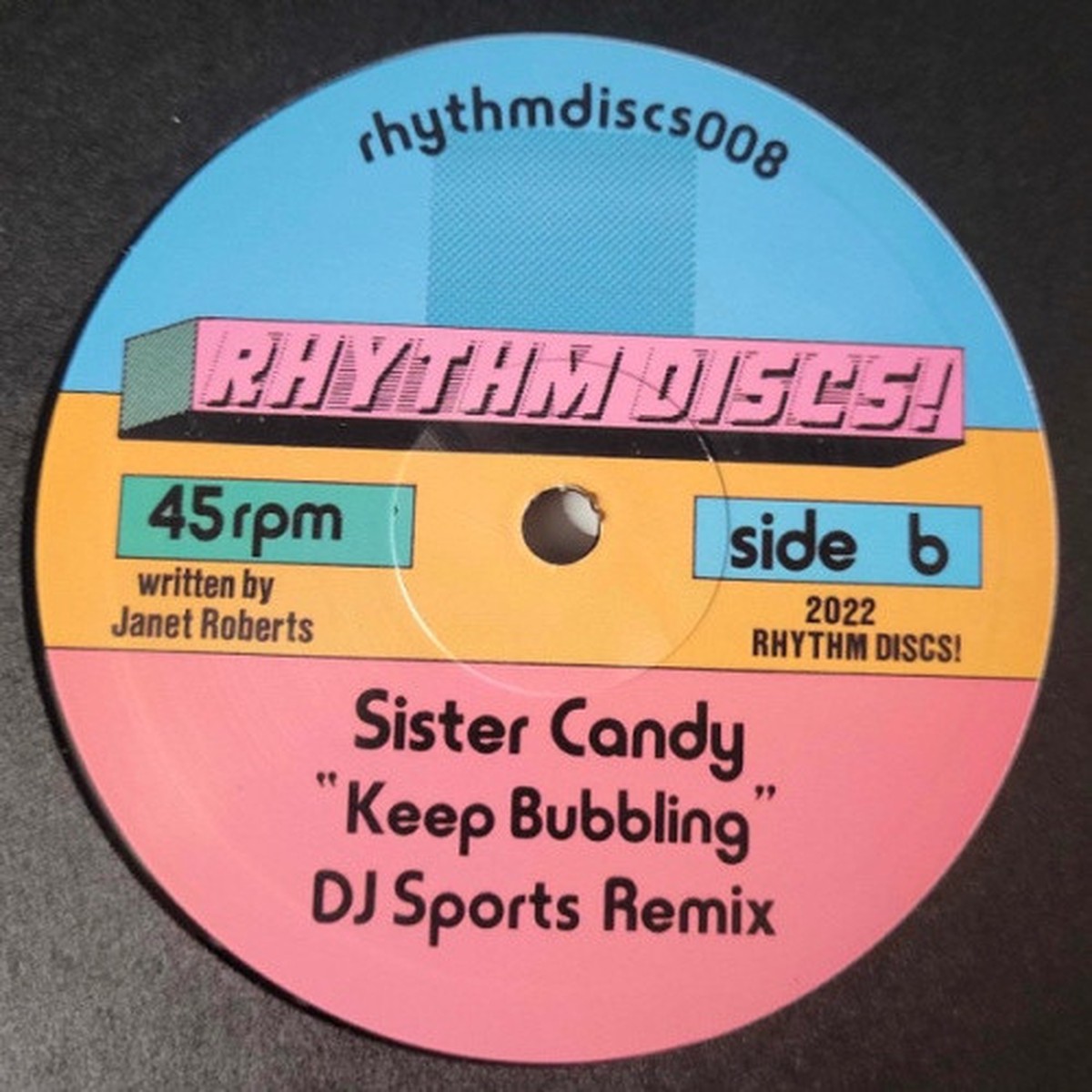 Sister Candy – Keep Bubbling – 10″ Vinyl