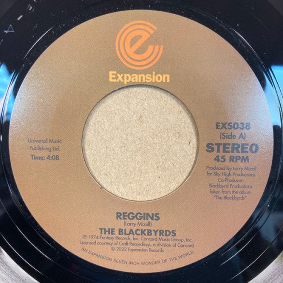 The Blackbyrds – Reggins / Blackbyrd’s Theme – 7″ Vinyl