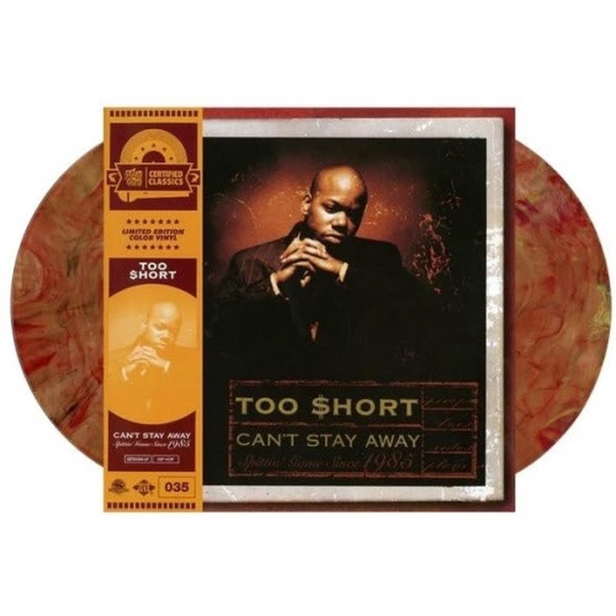 Too $hort – Can’t Stay Away – 2x LP Colored Vinyl