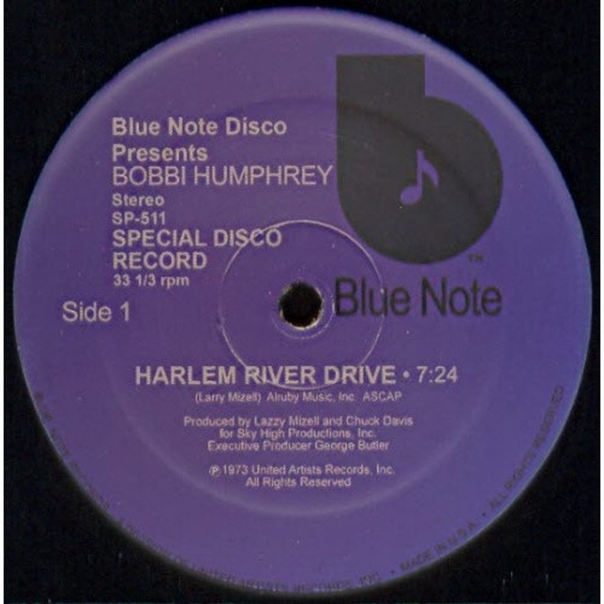 Bobbi Humphrey – Harlem River Drive / Jasper Country Man – 12″ Vinyl