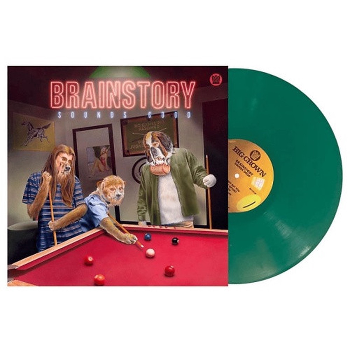 Brainstory – Sounds Good – LP Green Vinyl