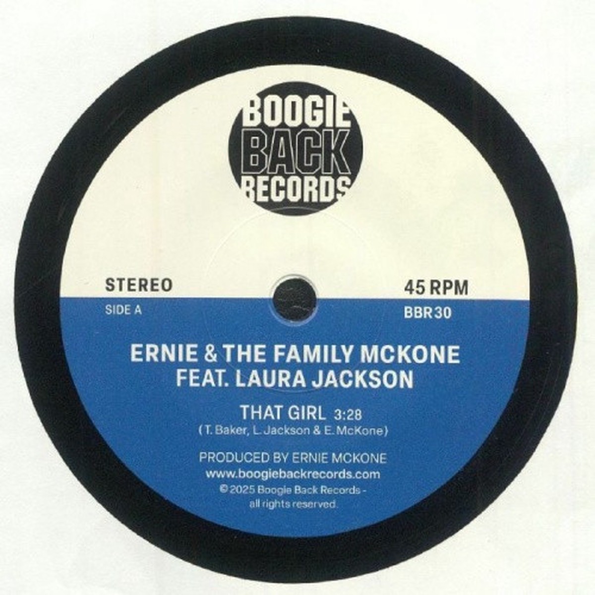 Ernie & The Family McKone – That Girl – 7″ Vinyl
