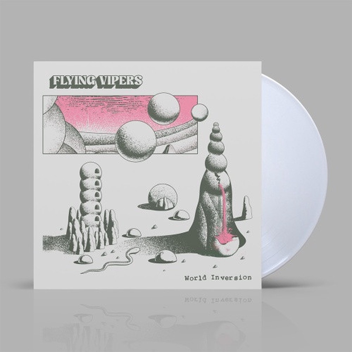 Flying Vipers – World Inversion – LP White Vinyl
