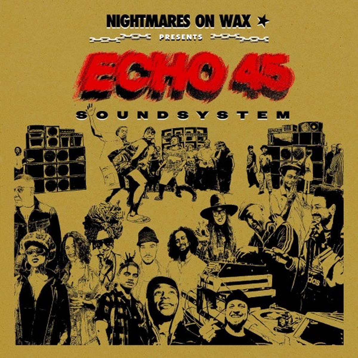 Nightmares On Wax – Echo 45 Soundsystem – 2x LP Colored Vinyl