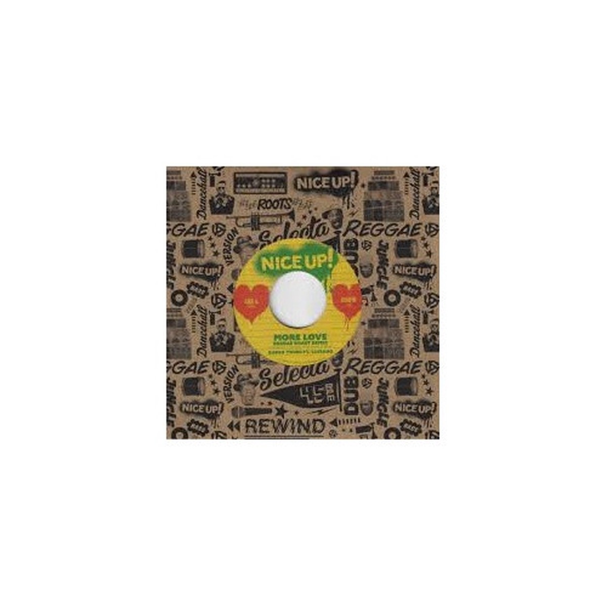 Ragga Twins feat Luciano – More Love (Reggae Roast Remix) – 7″ Vinyl