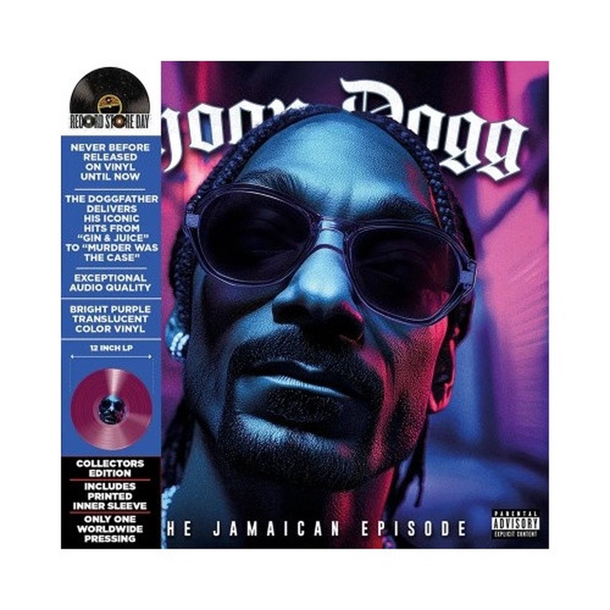 Snoop Dogg – The Jamaican Episode RSD – LP Colored Vinyl