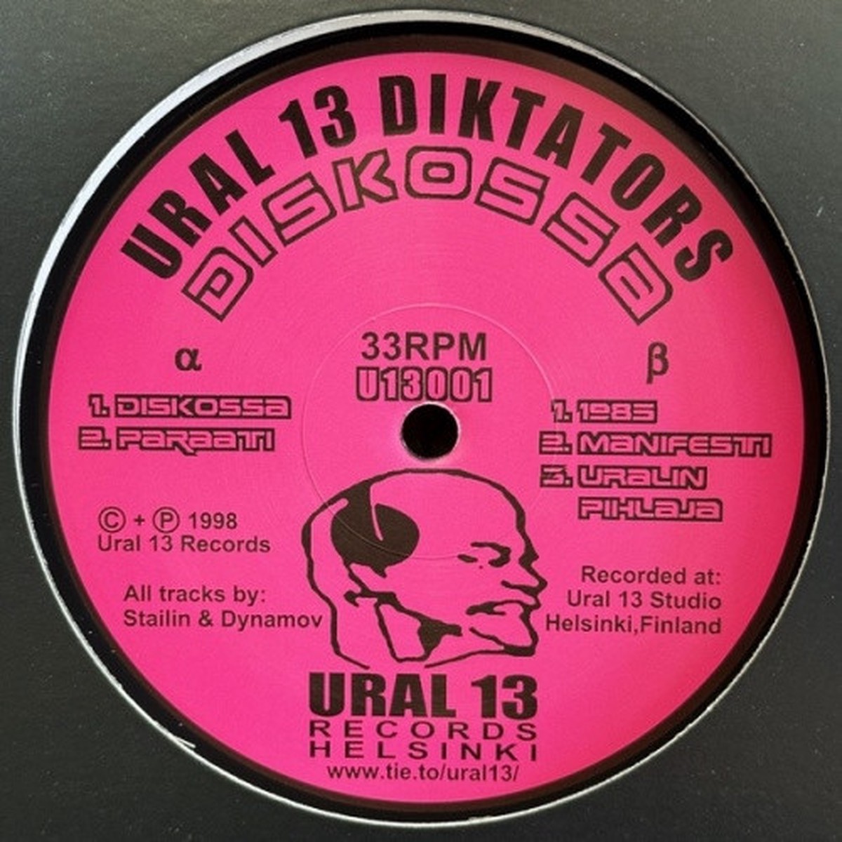 Ural 13 Diktators – Diskossa – 12″ Vinyl