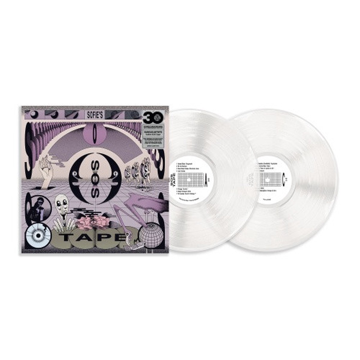 Various Artists – Sofie’s SOS Tape – 2x LP Clear Vinyl