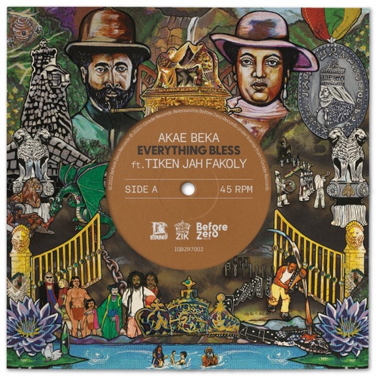 Akae Beka Ft. Tiken Jah Fakoly – Everything Bless – 7″ Vinyl