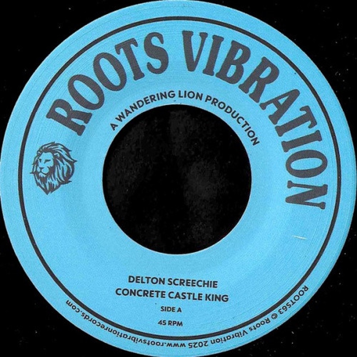 Delton Screechie – Concrete Castle King – 7″ Vinyl