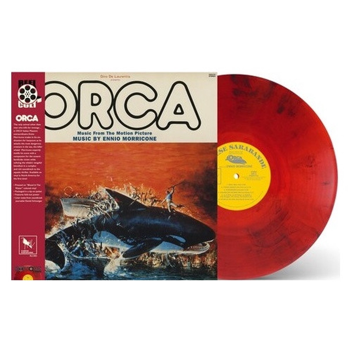 Ennio Morricone – Orca (Music From The Motion Picture) RSD – LP Colored Vinyl