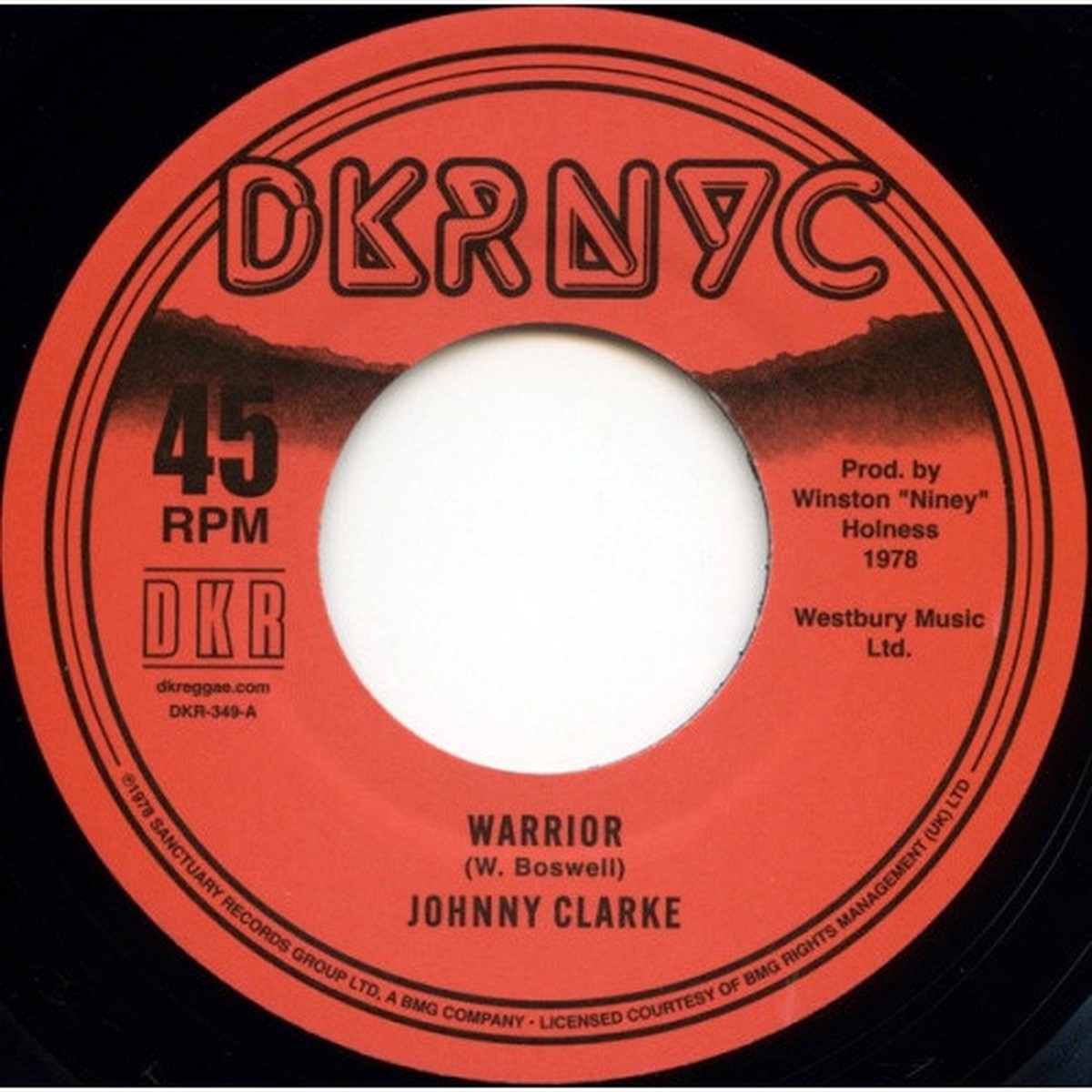 Johnny Clarke / Ranking Trevor – Warrior / Whip Them Jah Jah – 7″ Vinyl