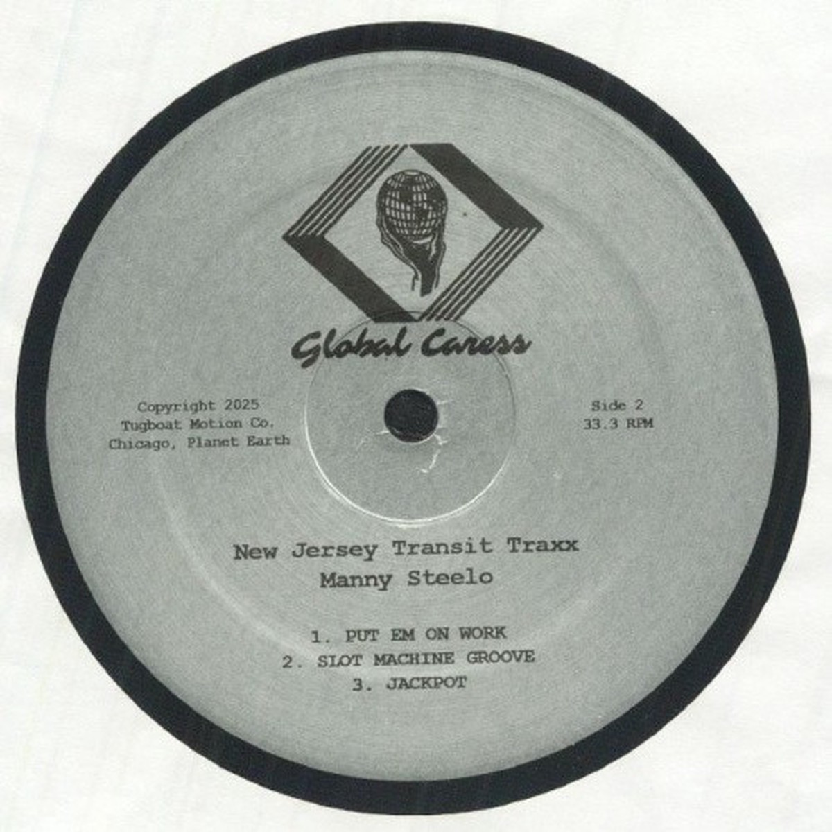 Manny Steelo – New Jersey Transit Traxx – 12″ Vinyl