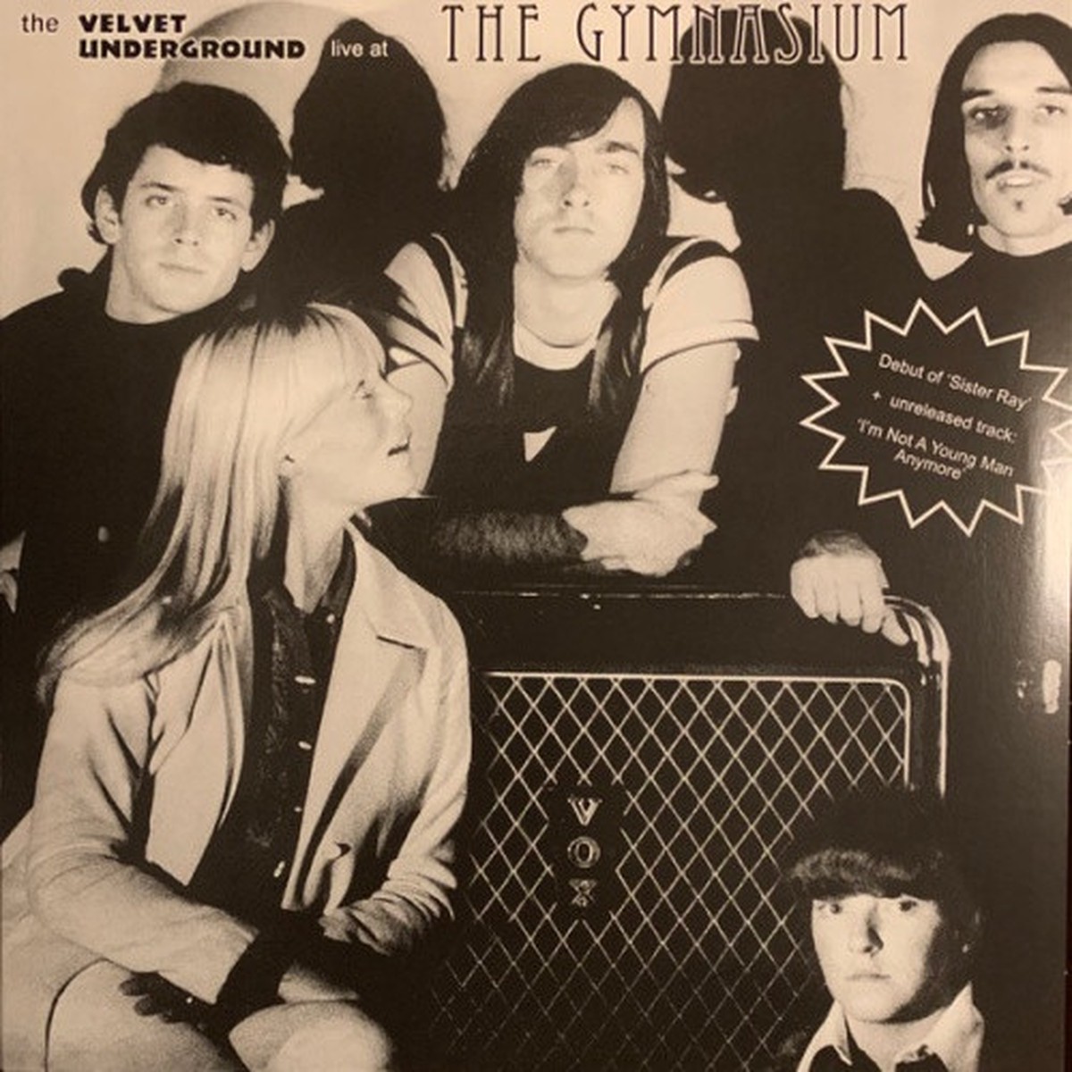 The Velvet Underground – Live At The Gymnasium – LP Vinyl