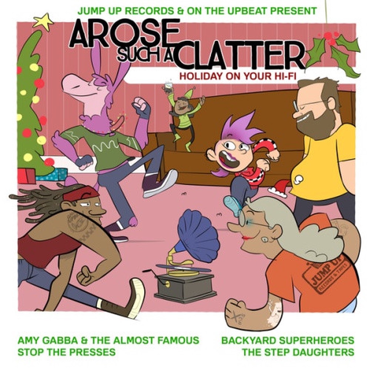 Various Artists – Arose Such A Clatter: Holiday On Your Hi-Fi – 7″ Colored Vinyl