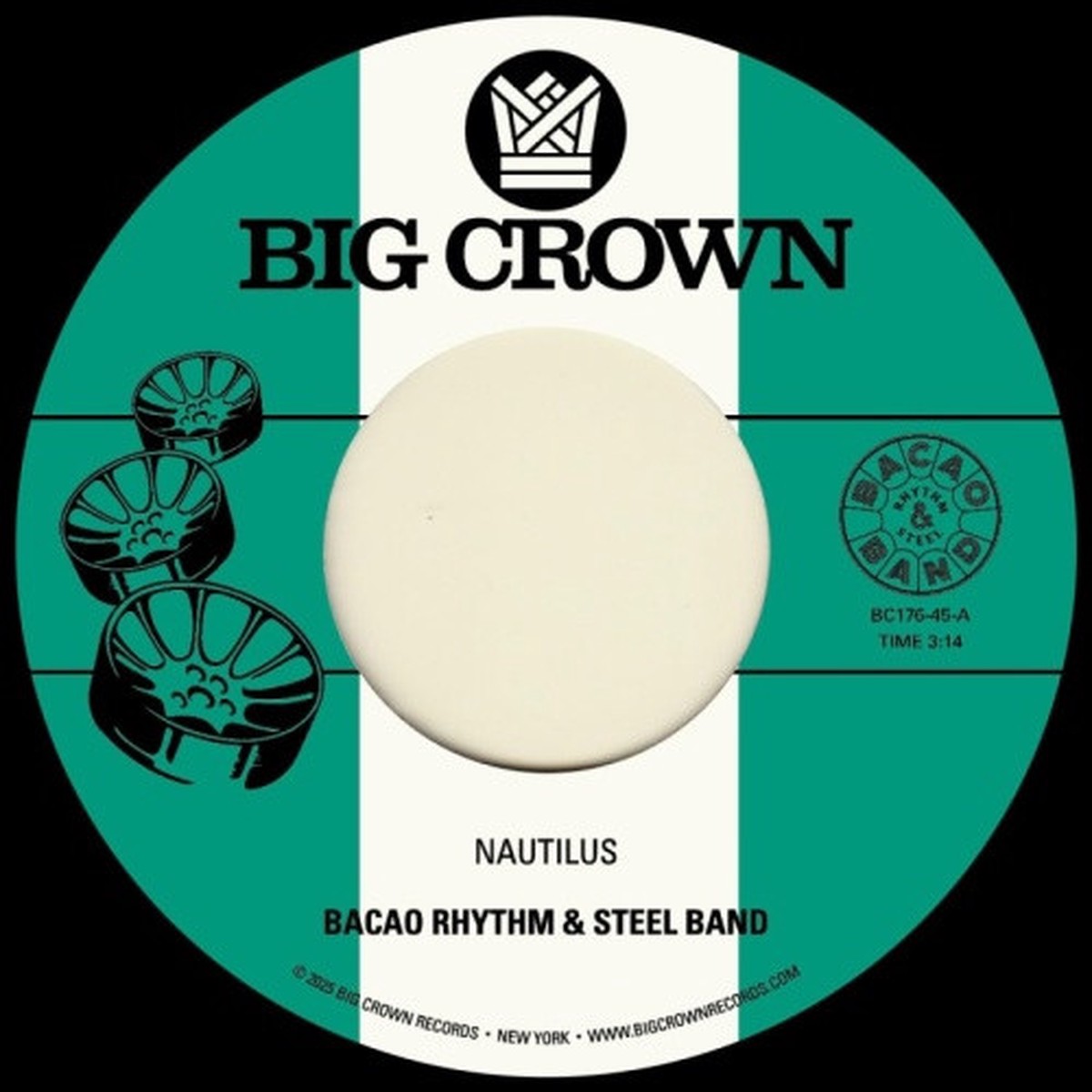 Bacao Rhythm & Steel Band – Nautilus / Maria Tambien – 7″ Vinyl