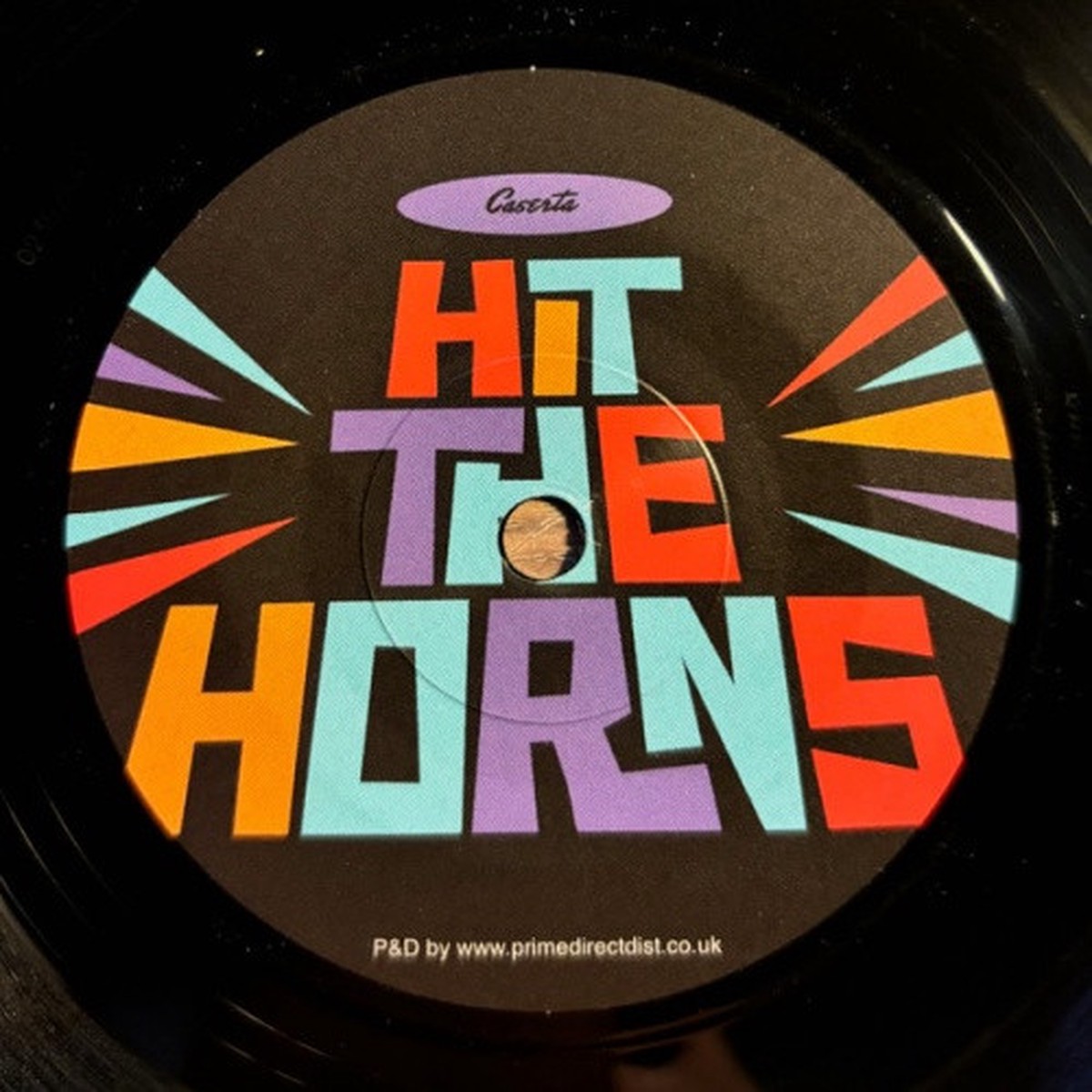 Caserta – Hit The Horns – 7″ Vinyl