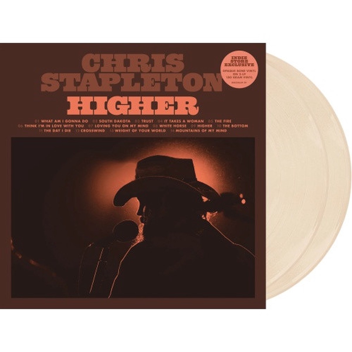 Chris Stapleton – Higher – 2x LP Colored Vinyl