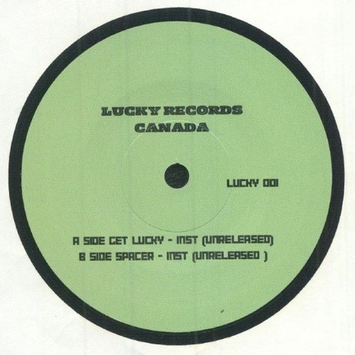 Daft Punk / Shelia & B. Devotion – Get Lucky / Spacer (Edits) – 7″ Vinyl