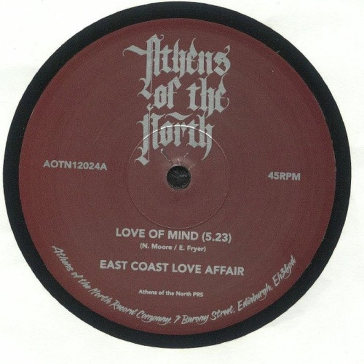East Coast Love Affair / William Stuckey – Love Of Mind / Country People – 12″ Vinyl