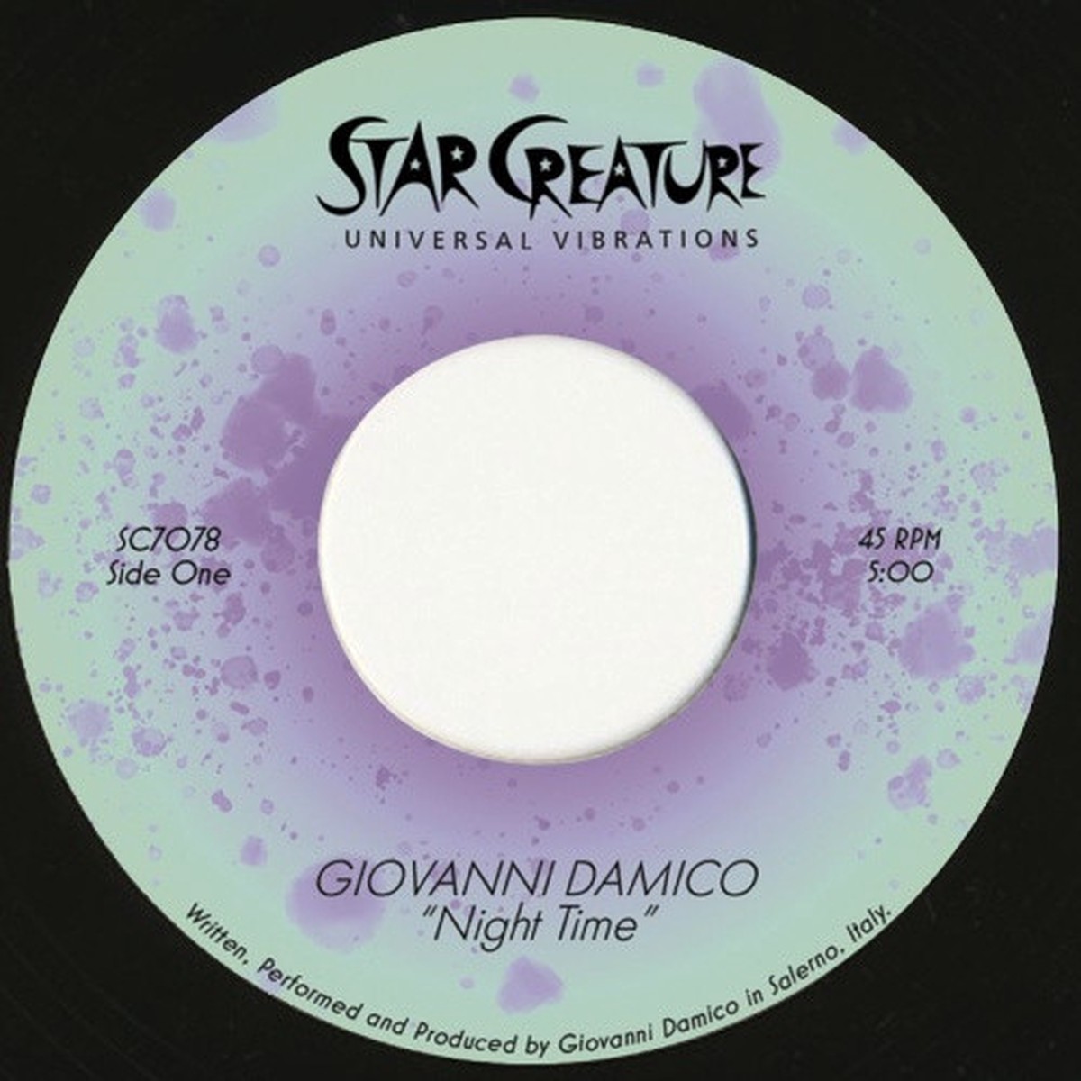 Giovanni Damico – Night Time – 7″ Vinyl