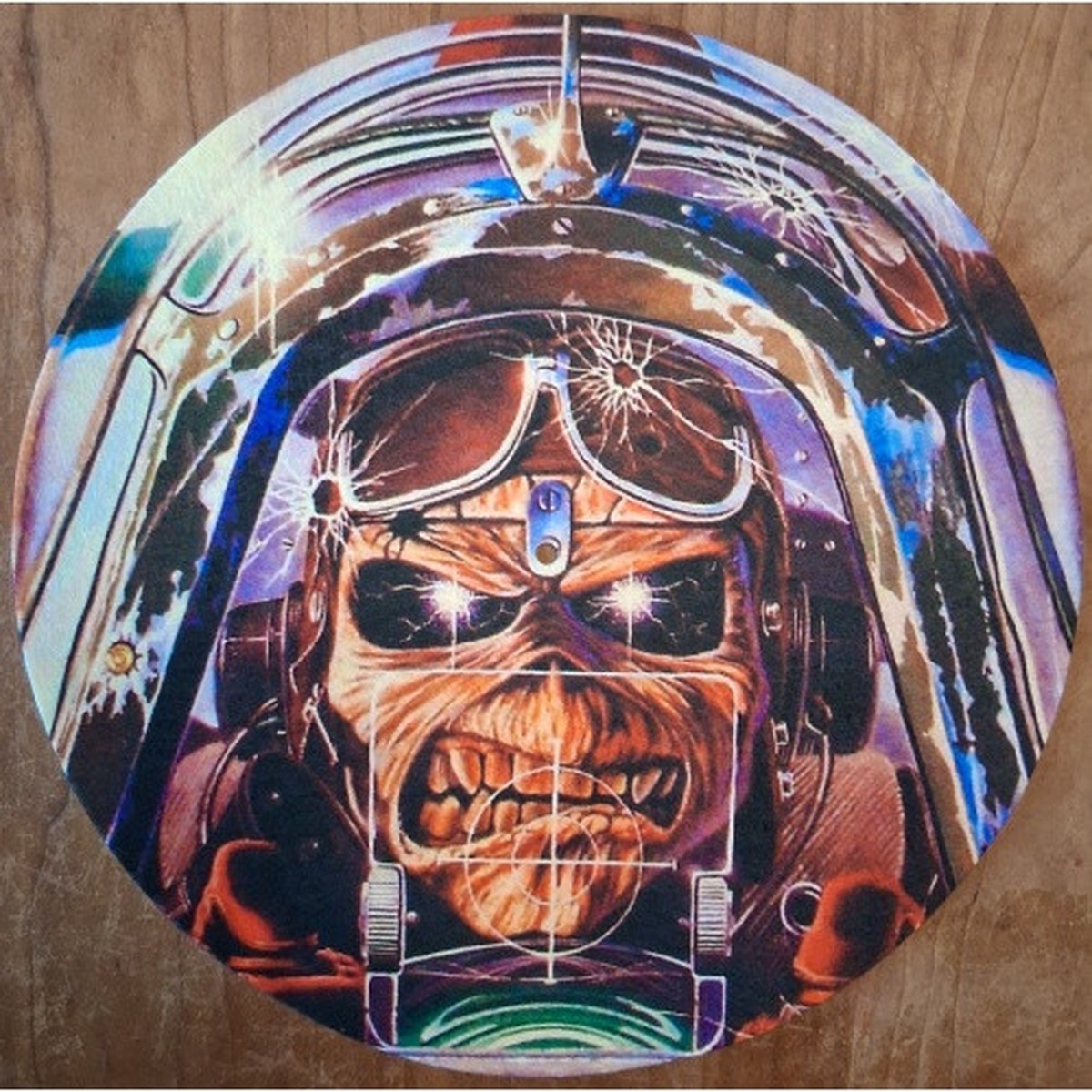 Iron Maiden – Aces High – Single Slipmat