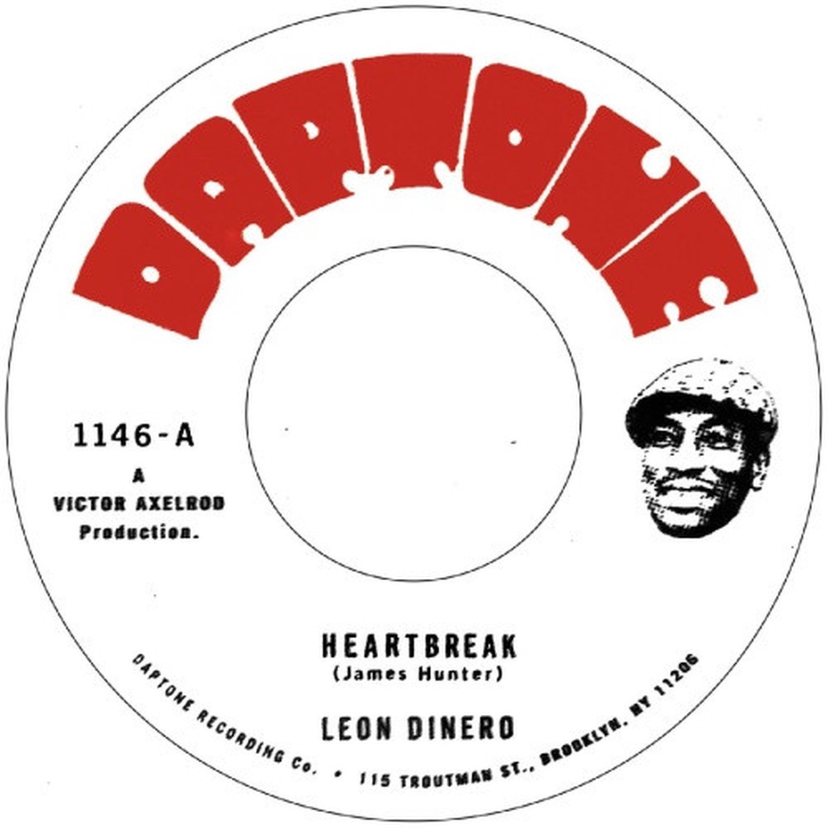 Leon Dinero / The Inversions – Heartbreak / Cut Both Ways – 7″ Vinyl