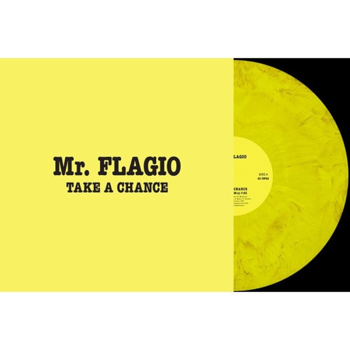 Mr. Flagio – Take A Chance – 12″ Yellow Vinyl