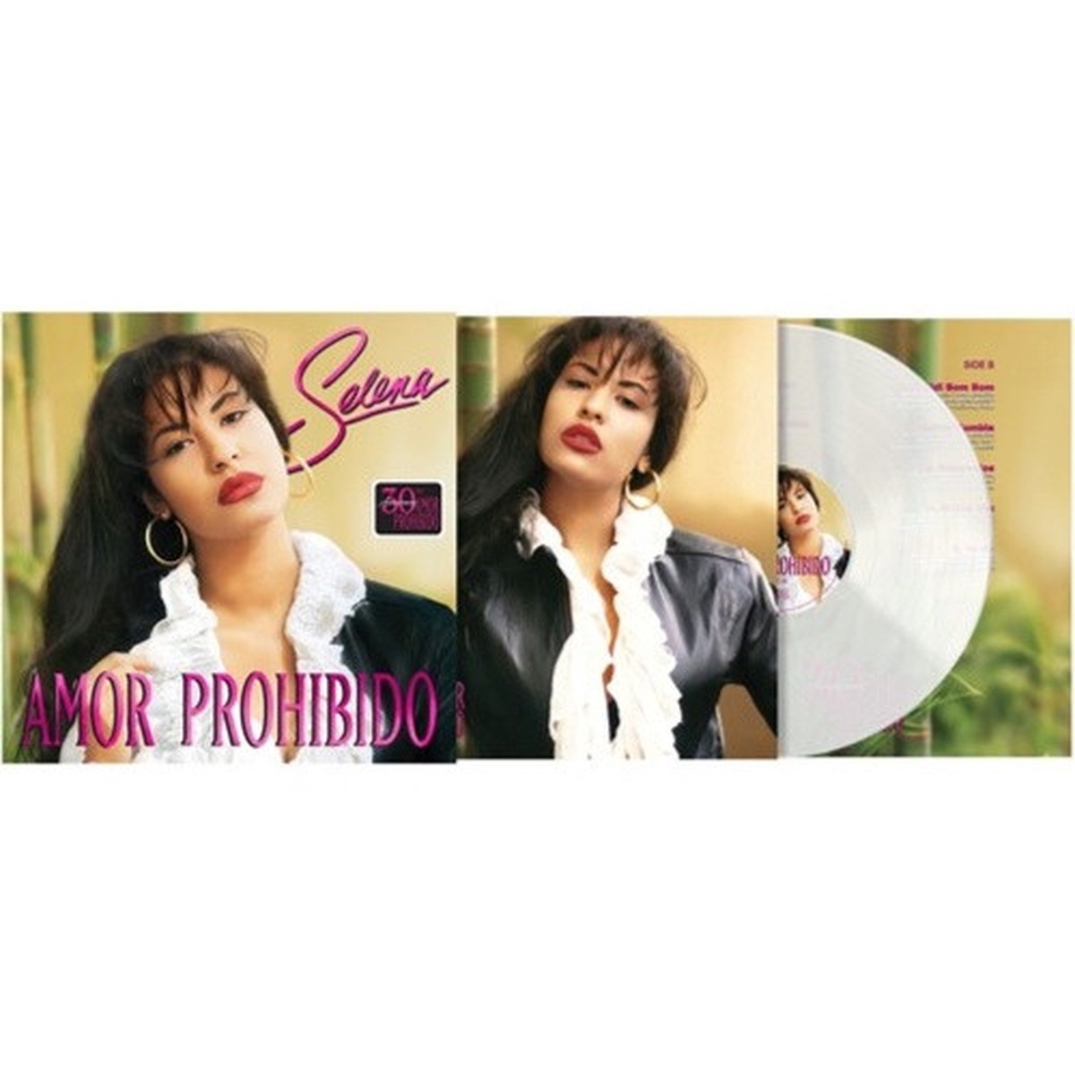 Selena – Amor Prohibido – LP Clear Vinyl