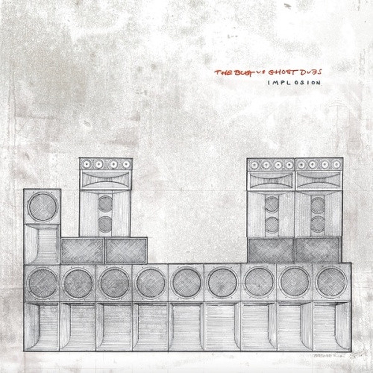 The Bug vs Ghost Dubs – Implosion – 2x LP Vinyl