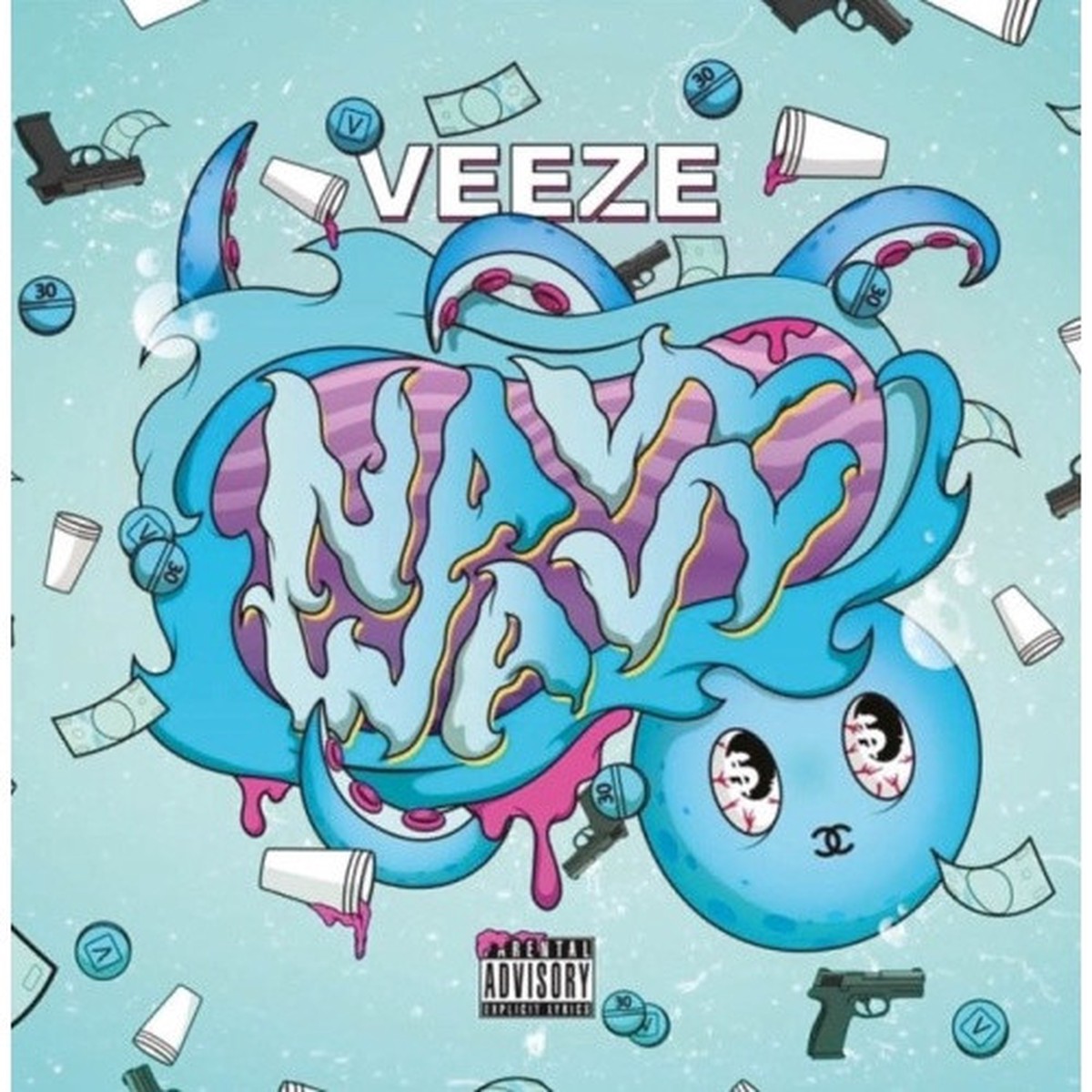 Veeze – Navy Wavy Deluxe – LP Colored Vinyl